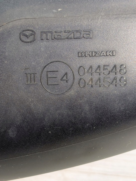 фото №9, Зеркало правые mazda cx3 8 pin e4044548 44j динамический синий mica