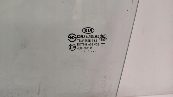 фото №2, Стекло дверь передняя перед левая kia soul 11r 09-13