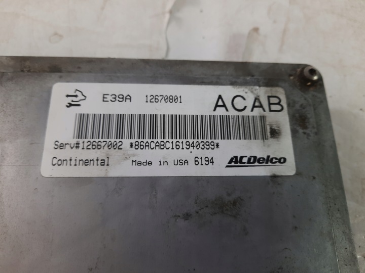 фото №12, Gmc acadia 12-16 модуль блок керування двигуном (ecu) ecu 3.6b 12670801 usa