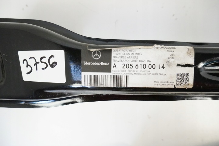 фото №9, Mercedes c клас w205 нова балка підсилювач бампера зад задня оригінал