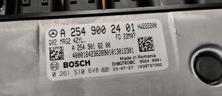 фото №5, Модуль блок керування комп'ютер двигуна mercedes w206 w254 a2549002401 2023r