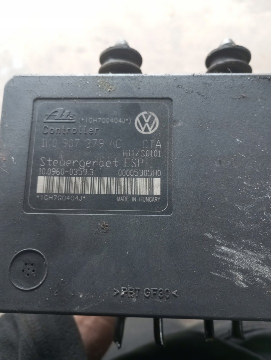 фото №6, Блок керування abs 1k0907379ac, audi vw seat skoda