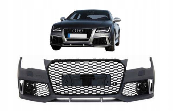 фото №11, Бампер audi a7 4g pre-facelift 10-14 rs7 design