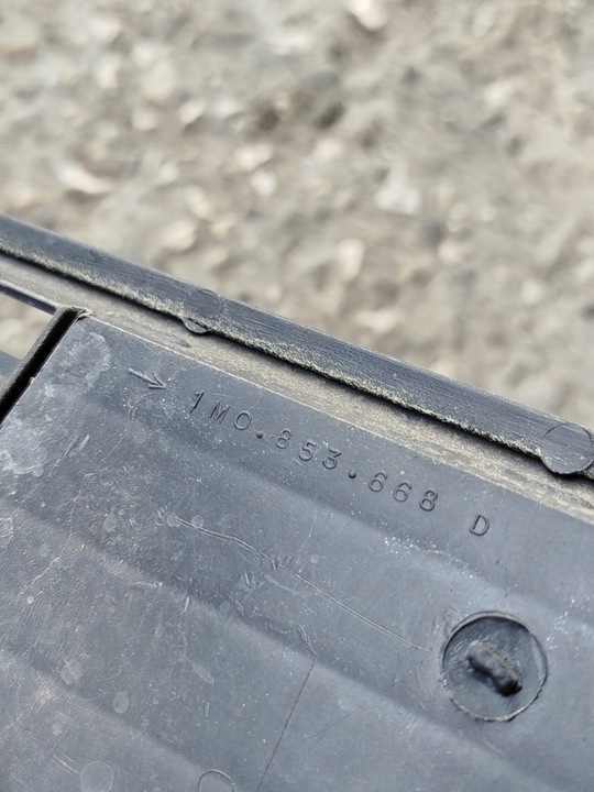 фото №8, Решітка бампера середня seat leon toledo 2 1m0853668d