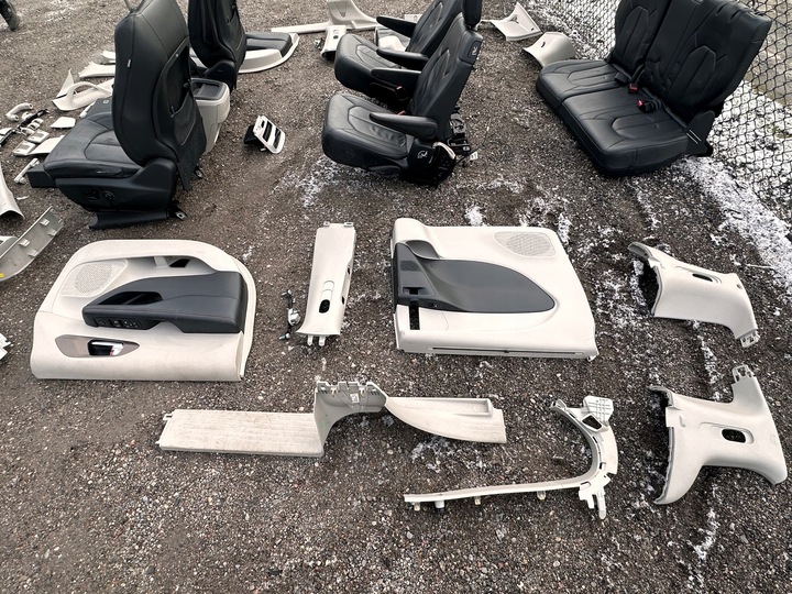 фото №9, Сидіння сидіння салон диван спинка обшивки комплект chrysler pacifica 2017+
