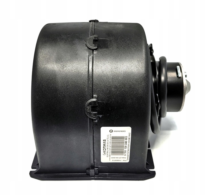 фото №1, Kormas повітродувка wentylator12v тип spal 009-b70-74d