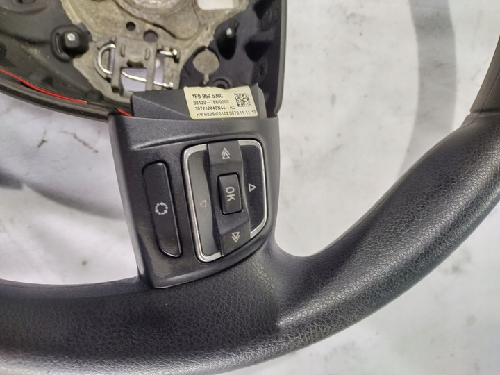 фото №6, Seat leon ii оригинальный номер 5p0419091as руль з мультифункция