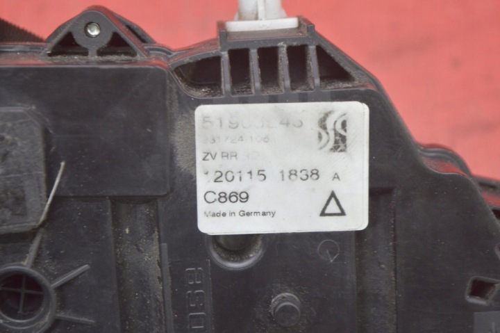 фото №6, Замок двері праві зад заднє 51903245 fiat grande punto 5d hb 12-18