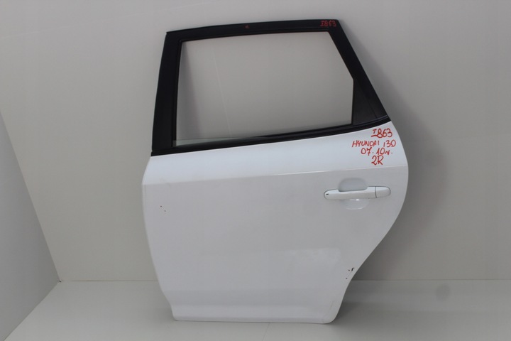 фото №3, Двері лівий зад задні hyundai i30 07-10r 2r hb