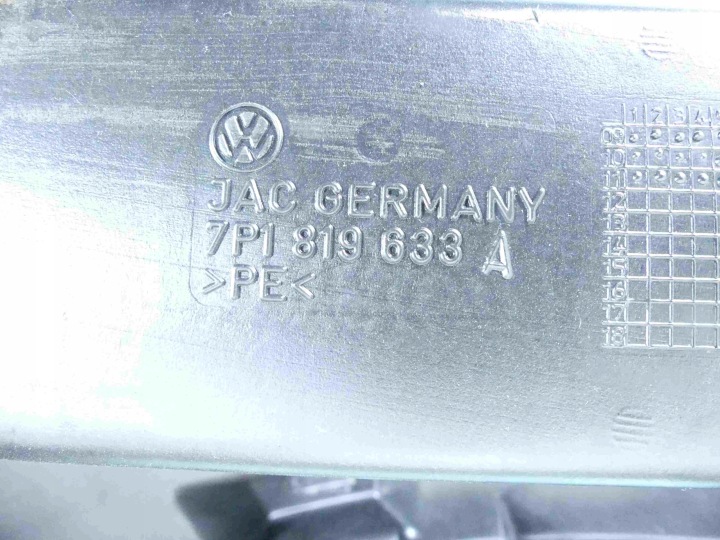 фото №14, Торпедо роздавальна консоль подушка пасажира vw touareg ii 7p 10-18 європа