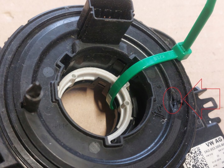 фото №7, Шлейф подушка сматыватель подушки 5k0953569ah vw skoda seat