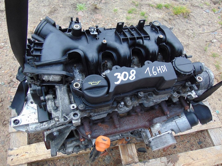 фото №15, Двигатель стойка peugeot 308 i 1.6 hdi 9hx 10jbav