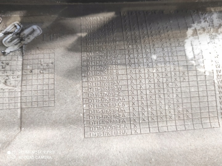фото №16, Бампер передній перед решітка ford transit connect ford tourneo connect mk2