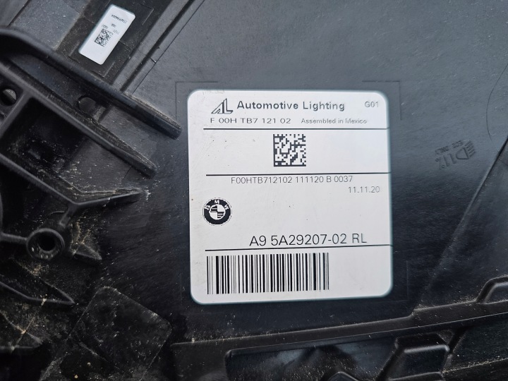 фото №6, Лампы фары led адаптивный bmw x3 g01 x4 g02 lci комплектные япония.