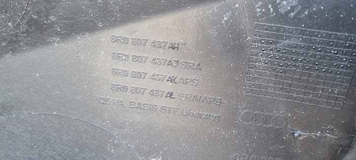 фото №16, Audi q5 рестайлинг 2012- бампер перед оригинал b249