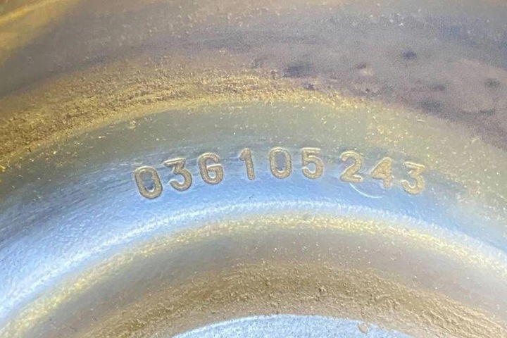 фото №7, Колесо ременное вала коленчатого skoda octaviaii 1z3 036105243 1.9l дизель 2004