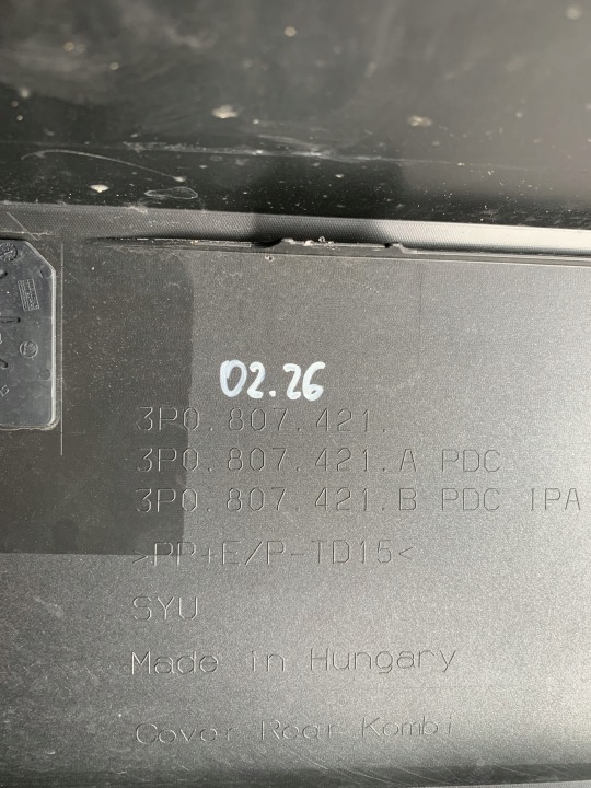 фото №6, Бампер заднє skoda superb 4 iv 23r універсал pdc 3p0807421 02.26