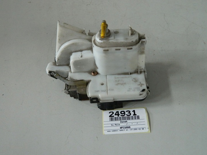 фото №1, Vw polo замок дверь правые зад 2000r