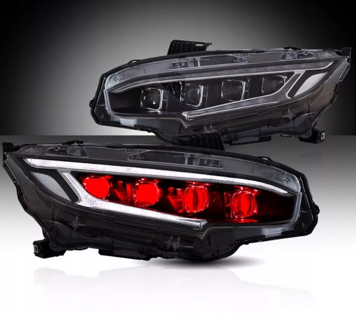 фото №7, Фара правое левые перед led honda civic 16-21