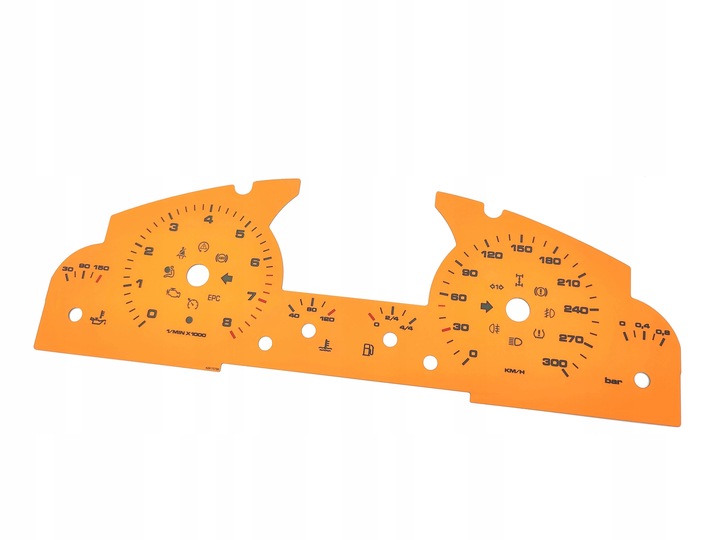 фото №2, Porsche cayenne диски спідометра прилади custom orange 2002-2010 замінник