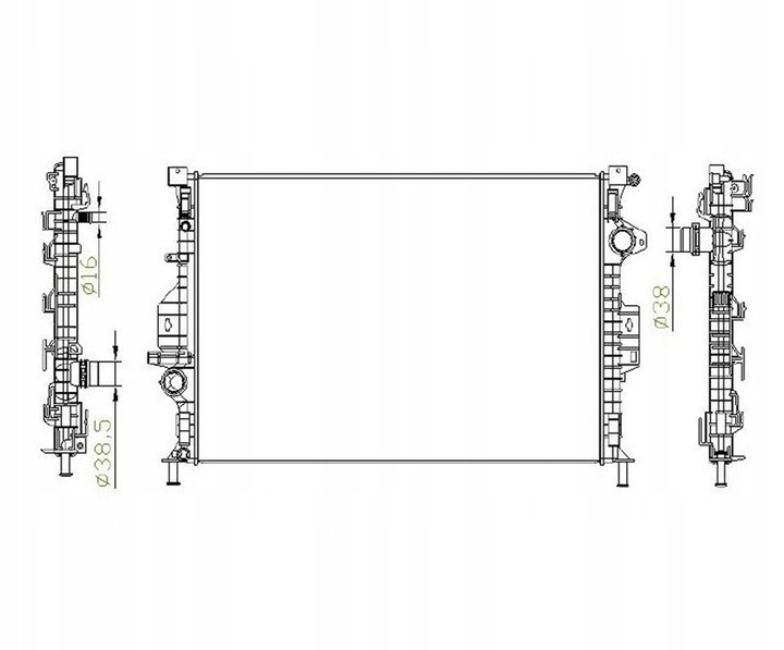 фото №1, Радіаторів do ford c-max 2007-2010 1377541
