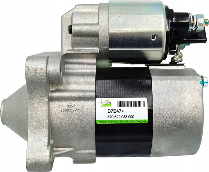 фото №11, Стартер 0.9 kw доккер duster lodgy logan sandero largus clio ii kangoo