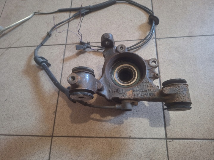 фото №10, Ступица поворотный кулак жгут датчик abs левая зад audi a6 c5 allroad