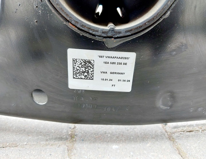 фото №7, Skoda enyaq 23r. колыбель подвешивание зад 1ea505235be