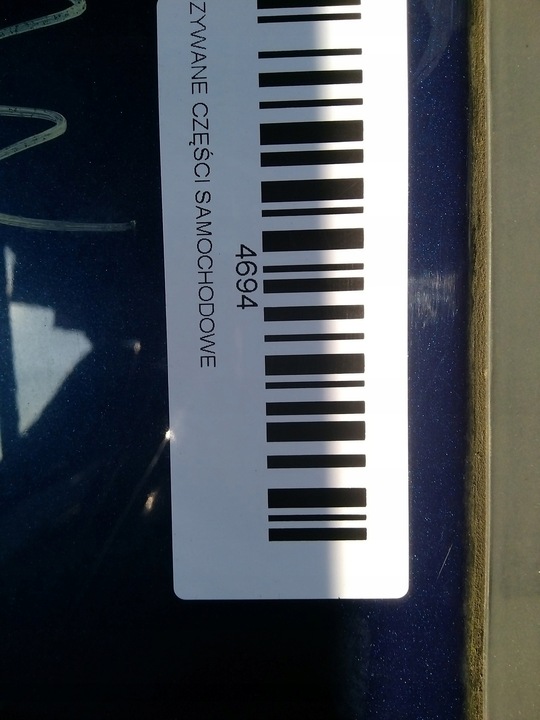 фото №8, Дверь правые зад vw touran i рестайлинг 07-10r ld5q