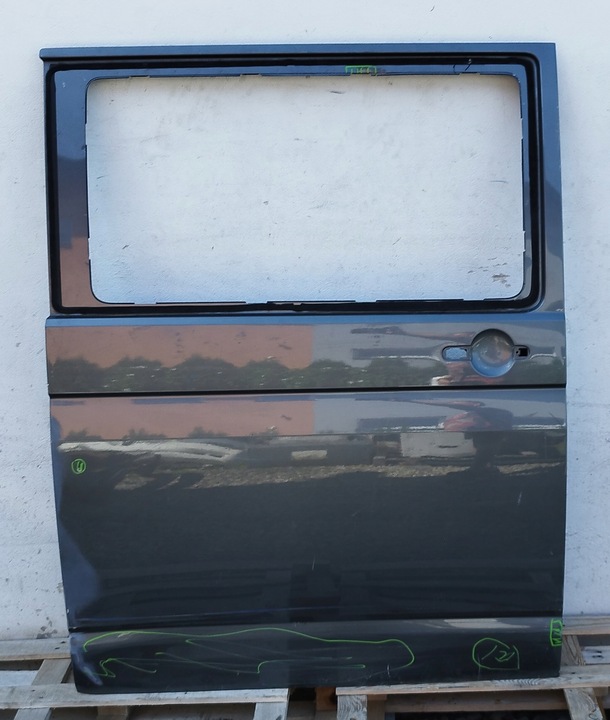 фото №1, Vw transporter t5 7h двері праві зад зсувні