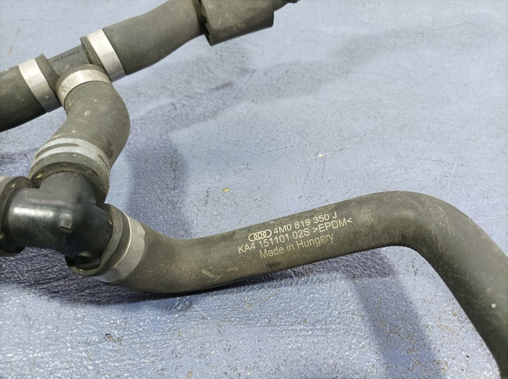 фото №7, Audi q7 ii 4m 3.0 tdi 272km шланг радиатор 4m0121485cj 4m0819377n