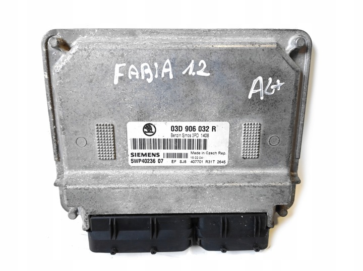 фото №1, Комп'ютер skoda fabia 1.2 03d906032r