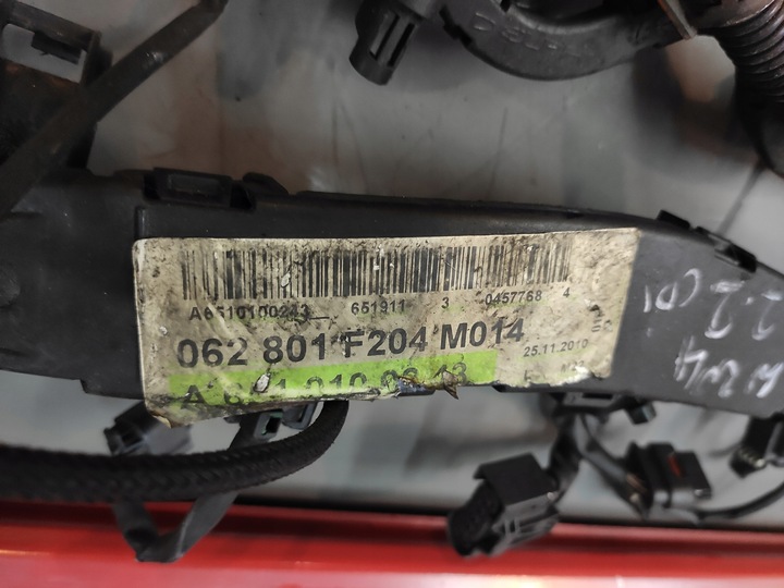 фото №9, Mercedes w204 2.2cdi om651 установка жгут двигателя штекеры a6510100243