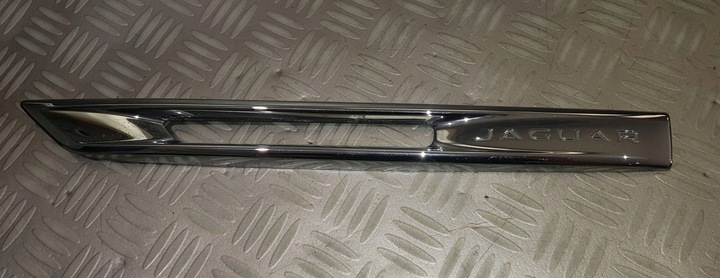 фото №6, Jaguar xj x351 планка накладка ліва хром крила лівий перед передня