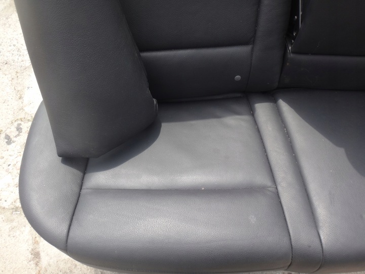 фото №14, Комплект сидений сиденья диван зад чёрная кожа подогрев bmw x5 e70 европа