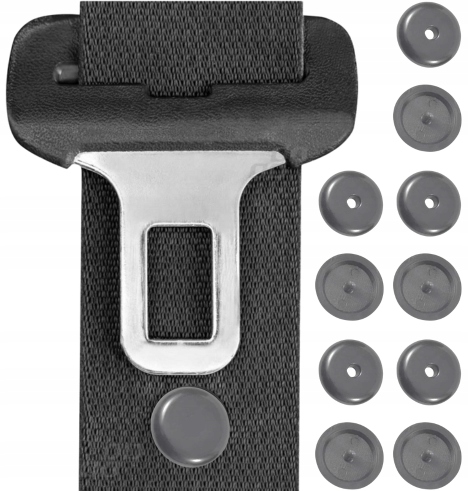 фото №1, Зачіп кліпса застібка ременя безпеки 5 kpl