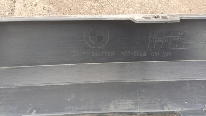 фото №9, Bmw g01 x3 рестайлінг спойлер бампера передньої add on 9451188