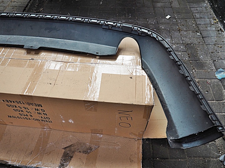 фото №8, Vw golf vi спойлер накладка бампер зад 1k9807521d