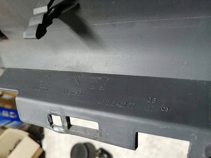 фото №7, Пластик защита консоли правая partner berlingo iii 9681842777