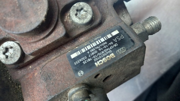 фото №8, Насос вприскувальний 9654794380a 0445010102 citroen c4 1.6 hdi
