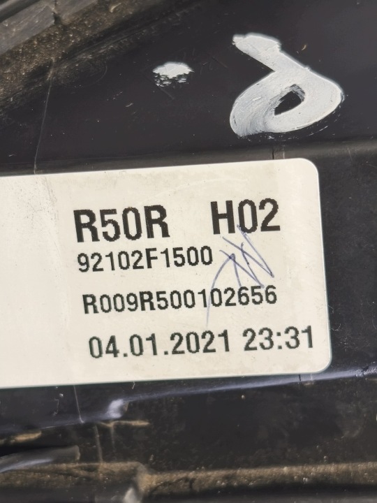 фото №9, Sportage iv рестайлинг полный led фара передняя передняя правая 92102f1500 92102-f1500