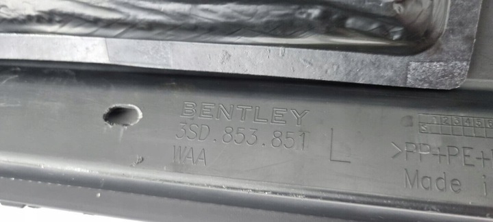 фото №11, Bentley continental gt gtc 3sd 2018- планка пороговая 3sd853852 3sd853851