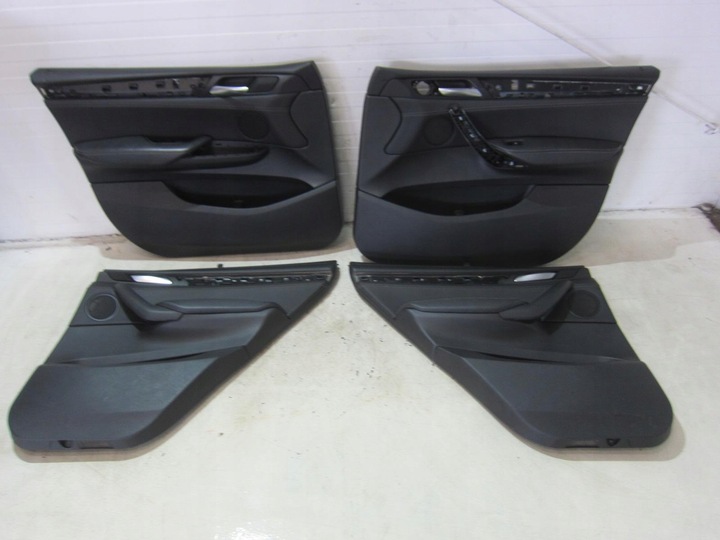 фото №16, Bmw x3 f25 сидіння диван обшивки шкіра nevada чорна sport пам'ять 7255677