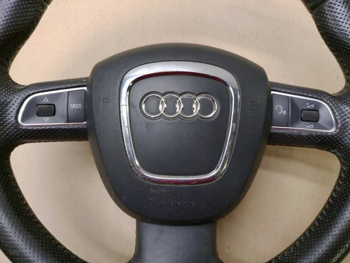 фото №10, Руль + подушка безопасности мультифункция кожа s-line audi a3 8p рестайлинг годы 08-12