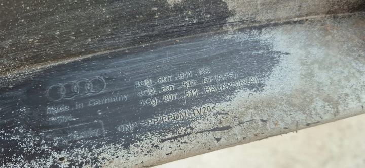 фото №13, Audi a6 c7 4g универсал s-line рестайлинг 14-18 бампер зад задний pdc 4g9807511as