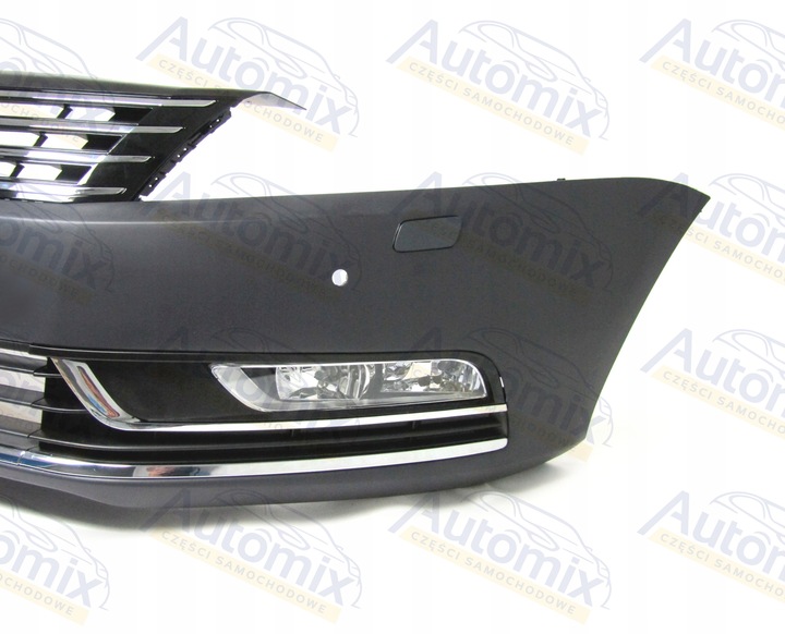 фото №13, Бампер переднее vw passat b7 10 - 14 распылитель. / pdc-4 комплектный !