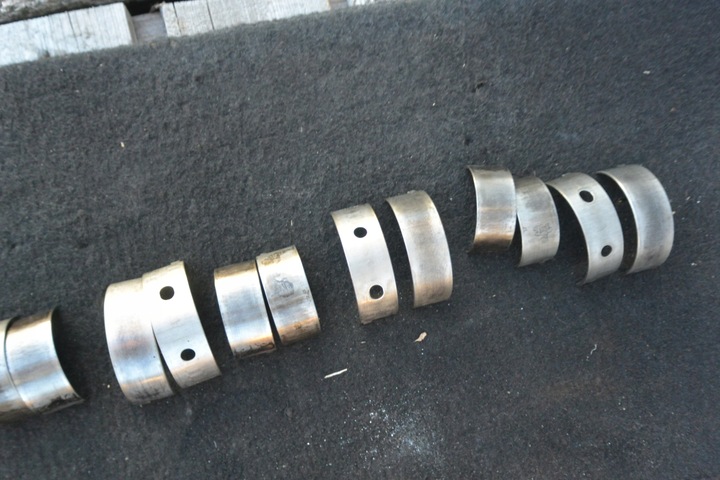 фото №16, Nissan patrol y61 zd30 3.0 wał колінчастий вкладиші номінал комплект 110tkm bdb