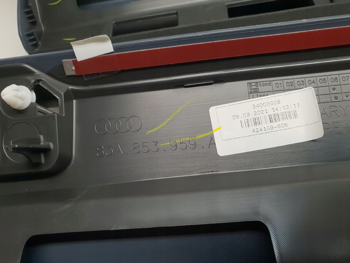 фото №15, Audi q3 ii 83a s-line 18- планка na дверь левый перед новая 83a853959a/b