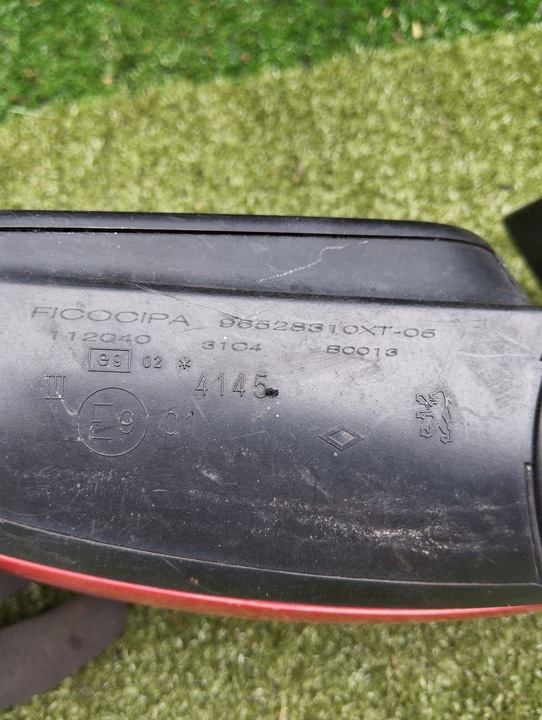 фото №10, Дзеркало ліві peugeot 307 cc 8 pin 96528310xt європа