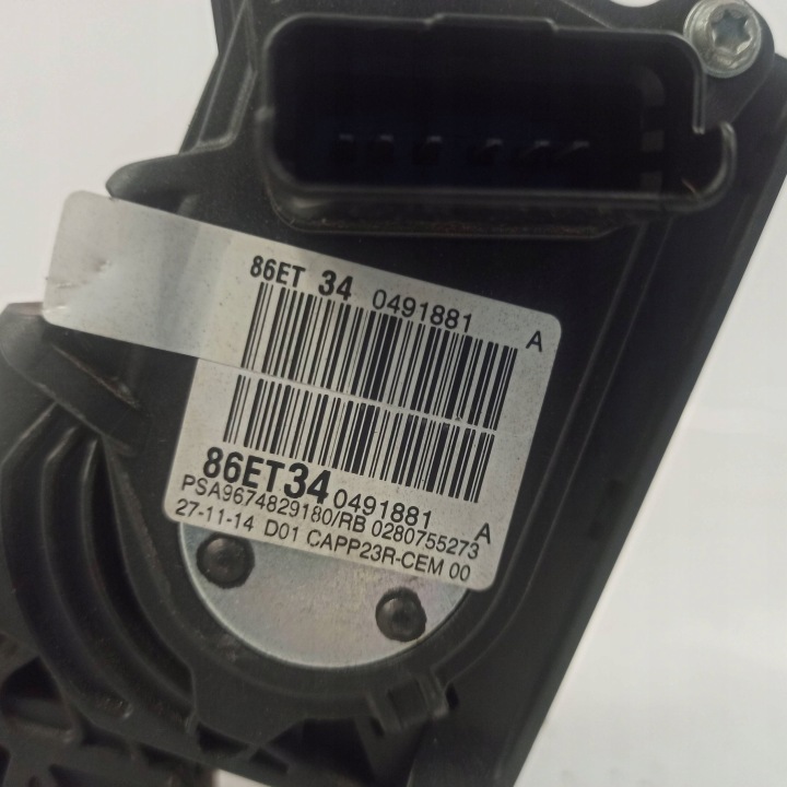 фото №8, Peugeot 308 t9 ii потенціометр педаль газу 9674829180